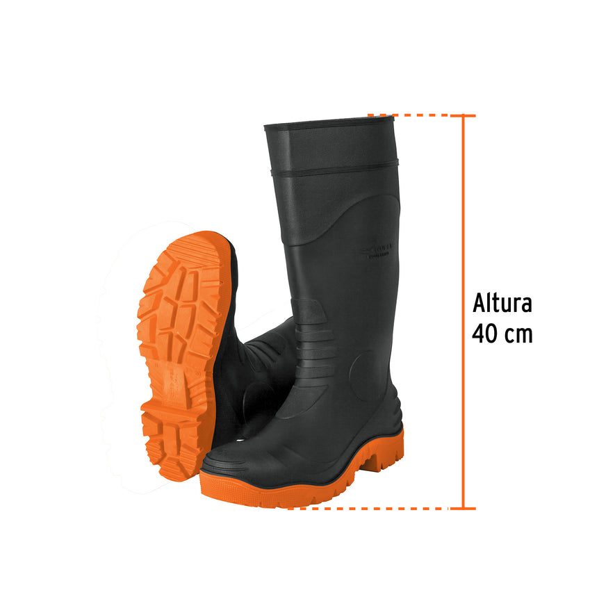 Botas industriales # 25, Truper Caja con 2, 17911