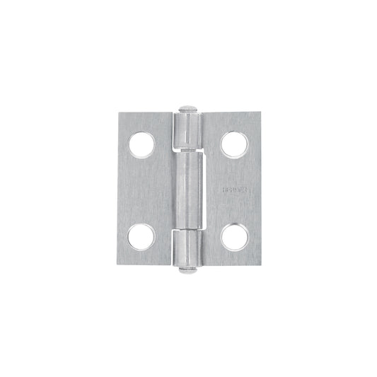 Bisagra rectangular 1' acero pulido, Hermex Caja con 20, 43185