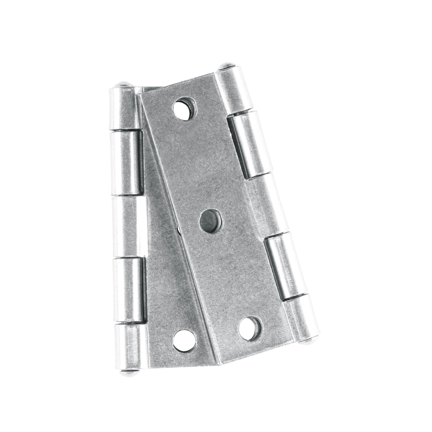 Bolsa con 2 bisagras rectangulares 3', acero pulido Caja con 6, 45685