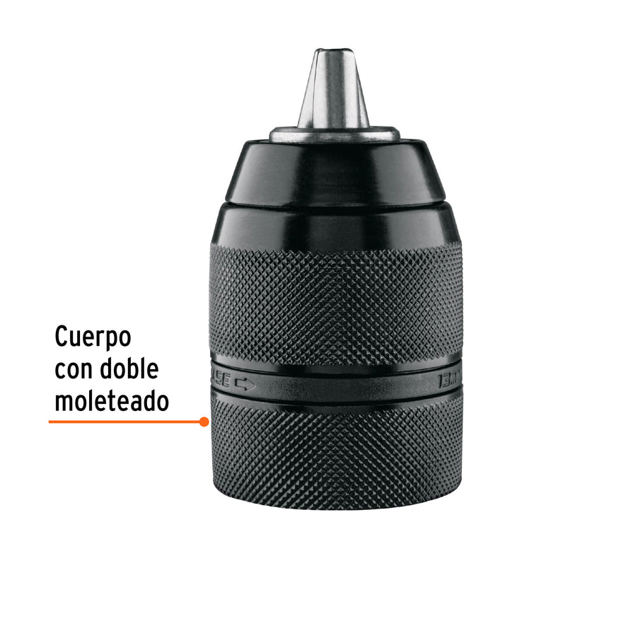 Broquero de 1/2' sin llave,TRUPER Caja con 6, 101234