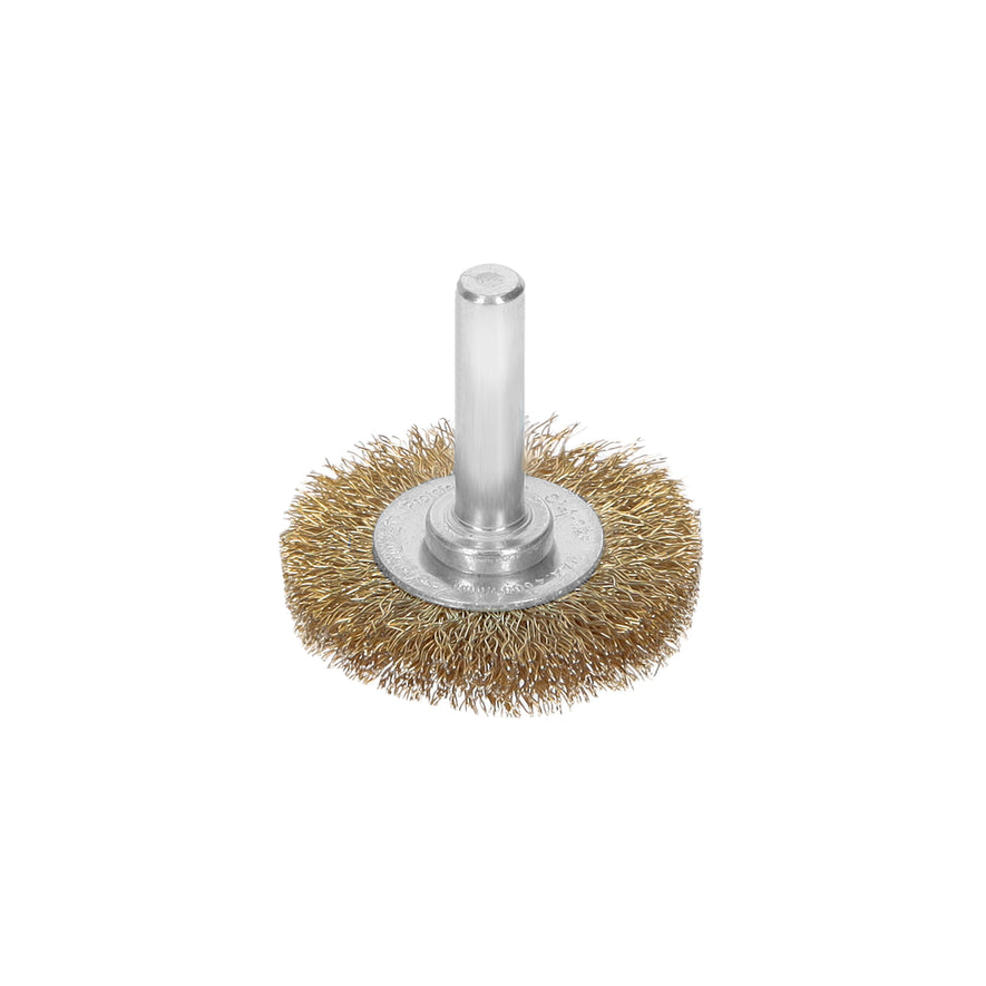 Carda circular 1-1/2' alambre fino para taladro, Truper Caja con 6, 11573