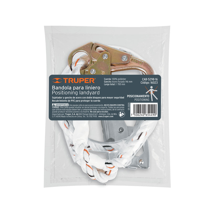 Bandola de posicionamiento de 1.7 m, Truper, 16023