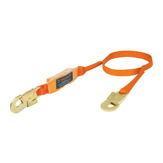 Línea de vida 1.8 m cinta políéster con absorbedor impacto, 14446