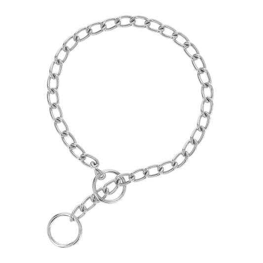 Collar de entrenamiento para perro, 50 cm, eslabón de 3 mm Caja con 12, 44291