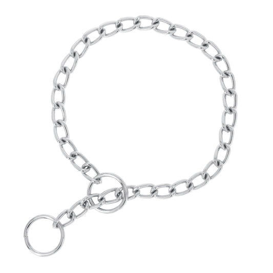 Collar de entrenamiento para perro, 55 cm, eslabón 3.5 mm Caja con 12, 44292