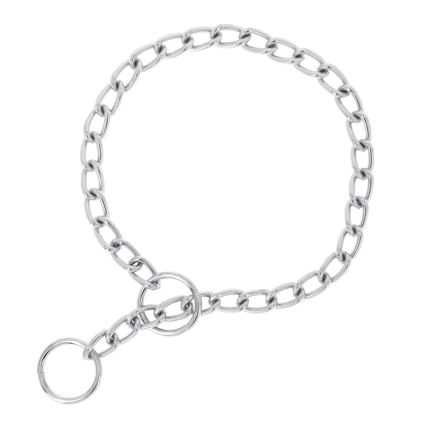 Collar de entrenamiento para perro, 55 cm, eslabón 3.5 mm Caja con 12, 44292