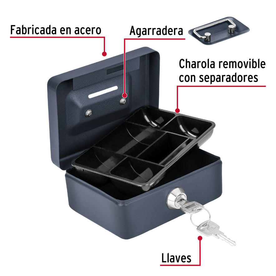 Caja para dinero, 12 cm, Hermex, 46799