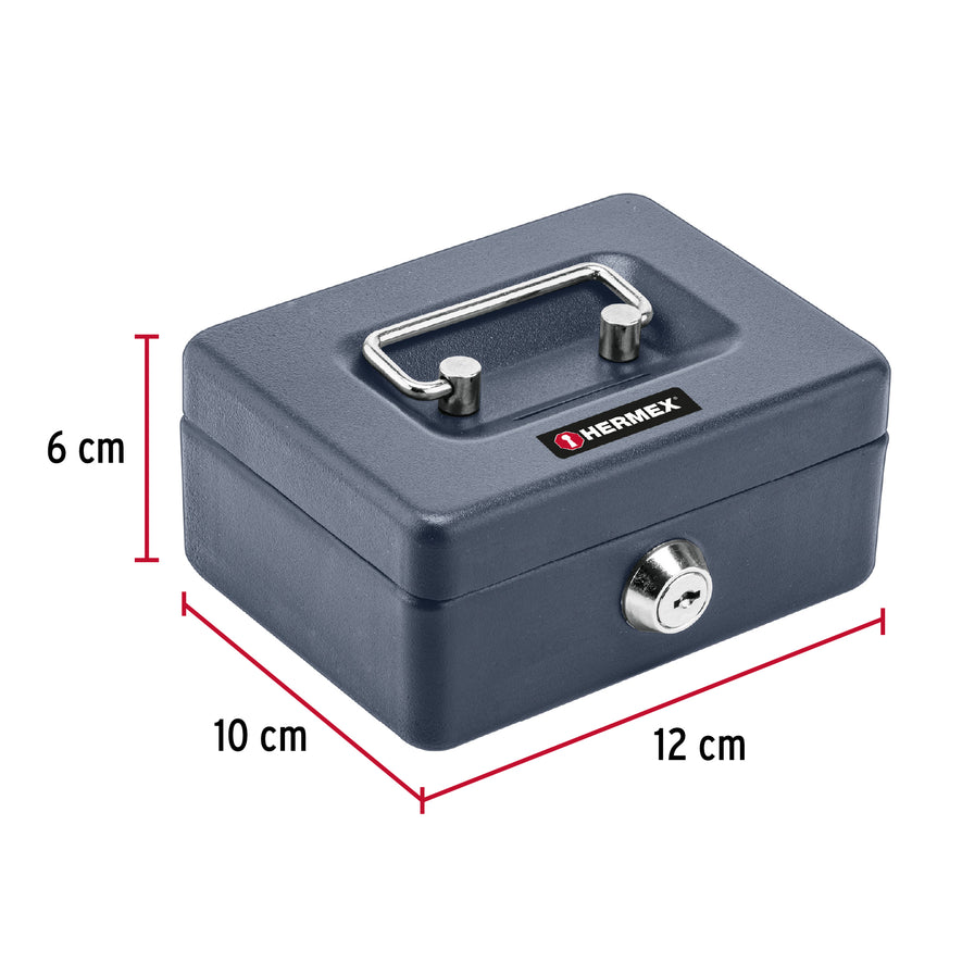 Caja para dinero, 12 cm, Hermex, 46799