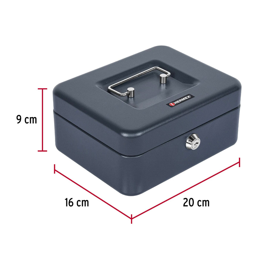 Caja para dinero, 20 cm, Hermex, 43074