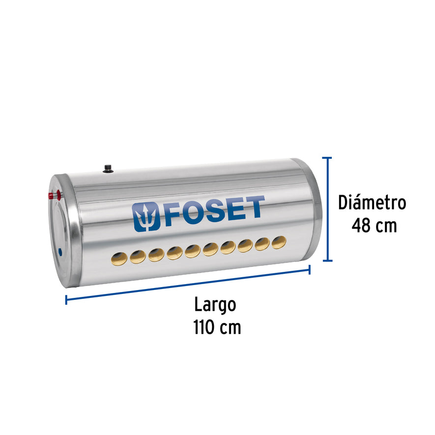 Termotanque p/calentador solar CALE-10S, Foset, 47662