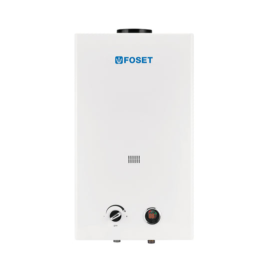 Calentador instantáneo, 13L, 3 servicios, gas LP, Foset, 43051