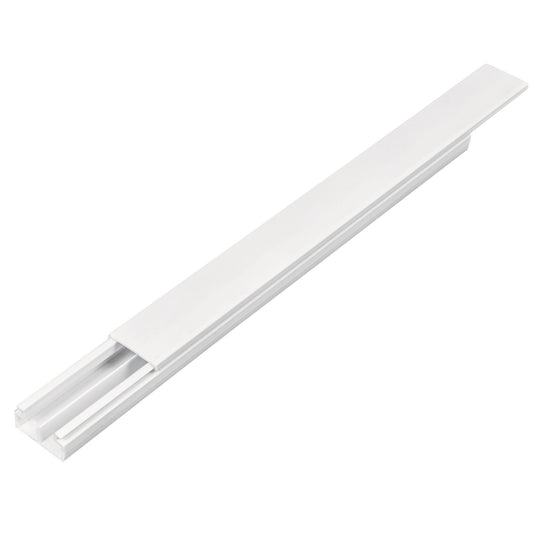 Canaleta de 2 vías 10 x 20, con división, Volteck Caja con 10, 46283