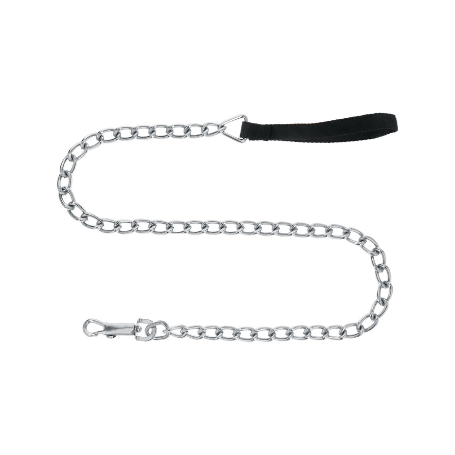 Correa de 1.2 m de paseo para perro, eslabón 5 mm, Fiero Caja con 10, 44286