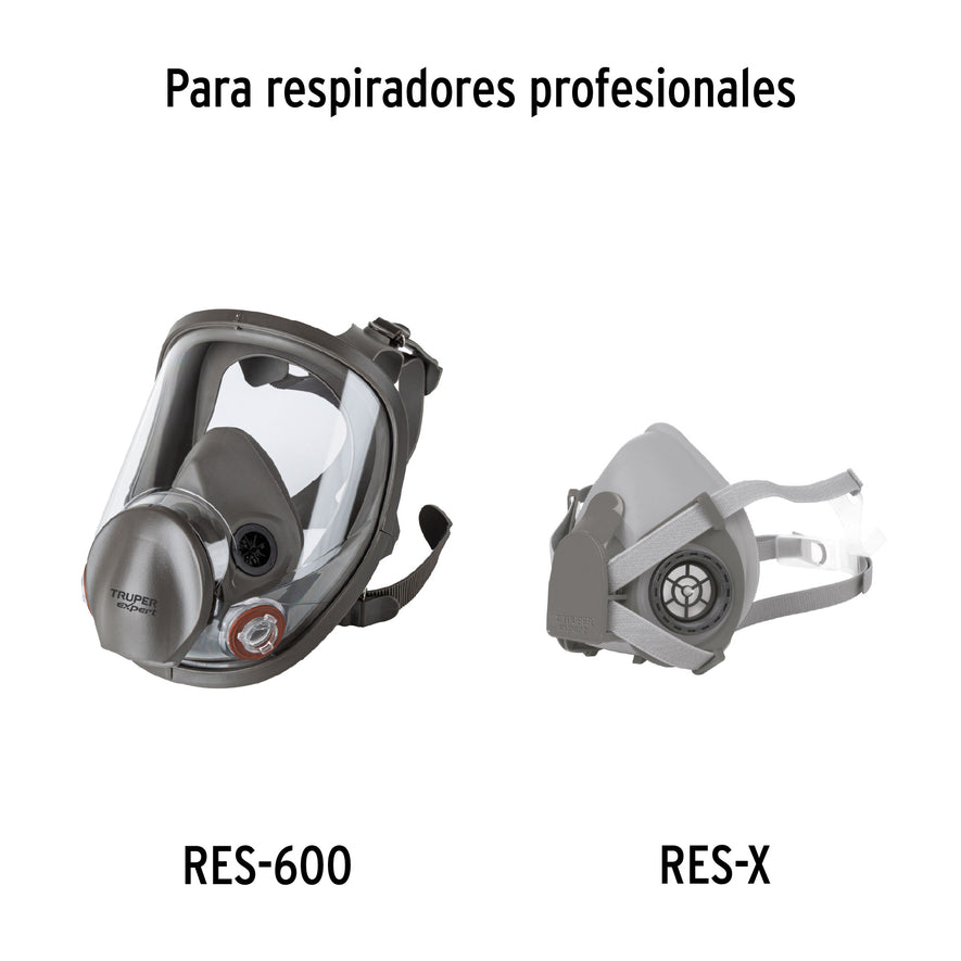 Bolsa con 2 filtros de repuesto R95, Truper Caja con 5, 14004