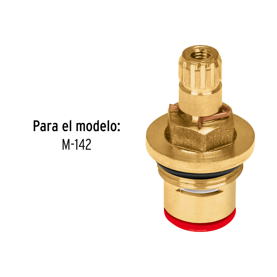Cartucho cerámico para llave M-142, Foset, 49052