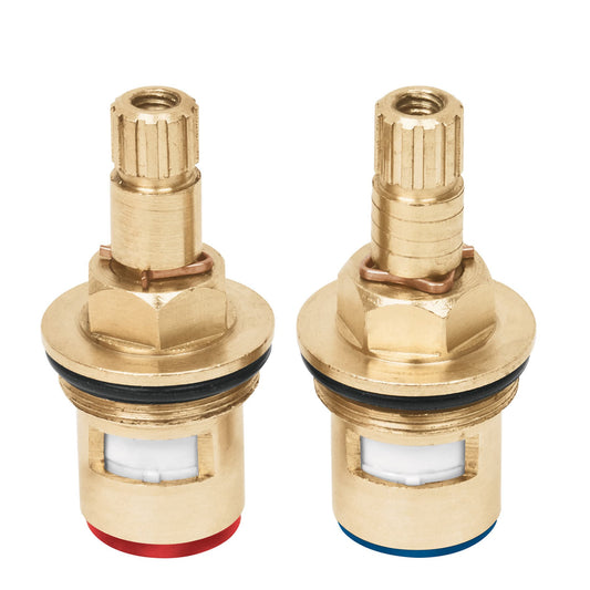 Bolsa con 2 cartuchos cerámicos para llaves de empotrar, 49102