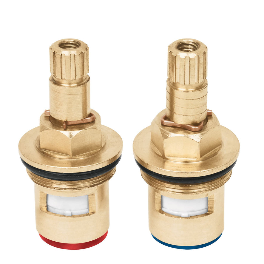 Bolsa con 2 cartuchos cerámicos para llaves de empotrar, 49102