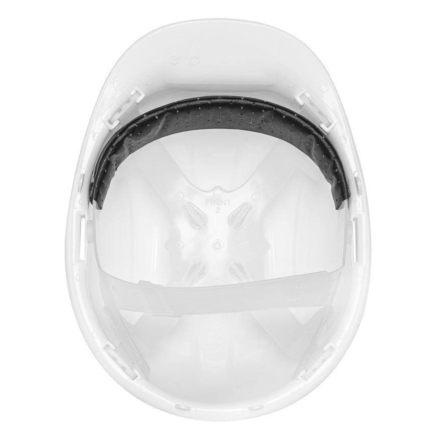 Casco de seguridad, ajuste de intervalos, blanco, Pretul Caja con 4, 25038