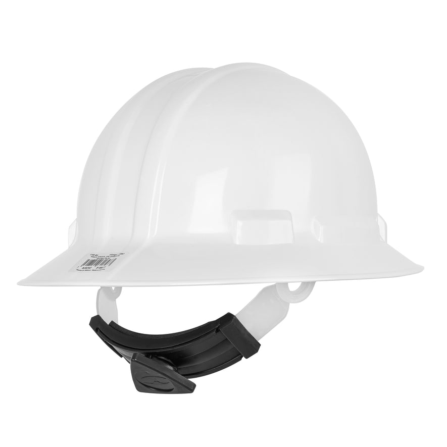 Casco de seguridad ala ancha, blanco, Truper Caja con 4, 10567