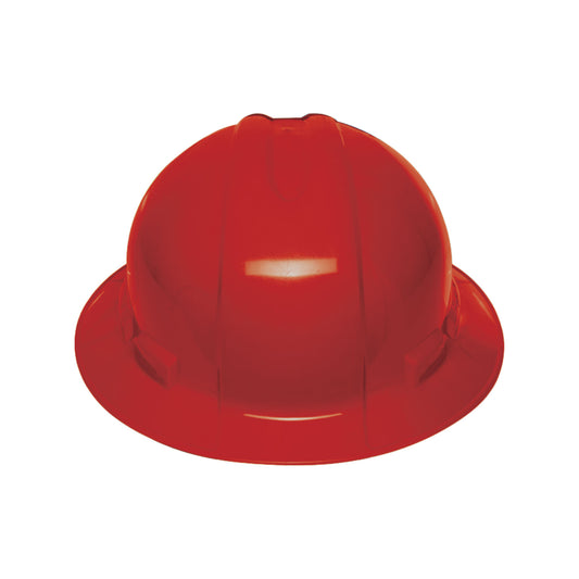Casco de seguridad ala ancha, rojo, Truper Caja con 4, 10573