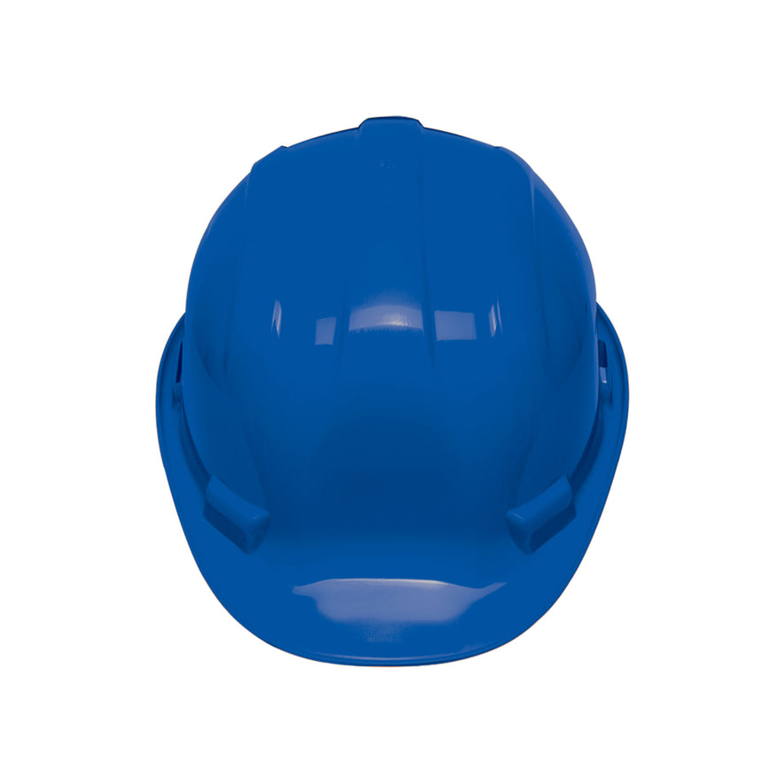 Casco de seguridad, ajuste de intervalos, azul, Pretul Caja con 4, 25039