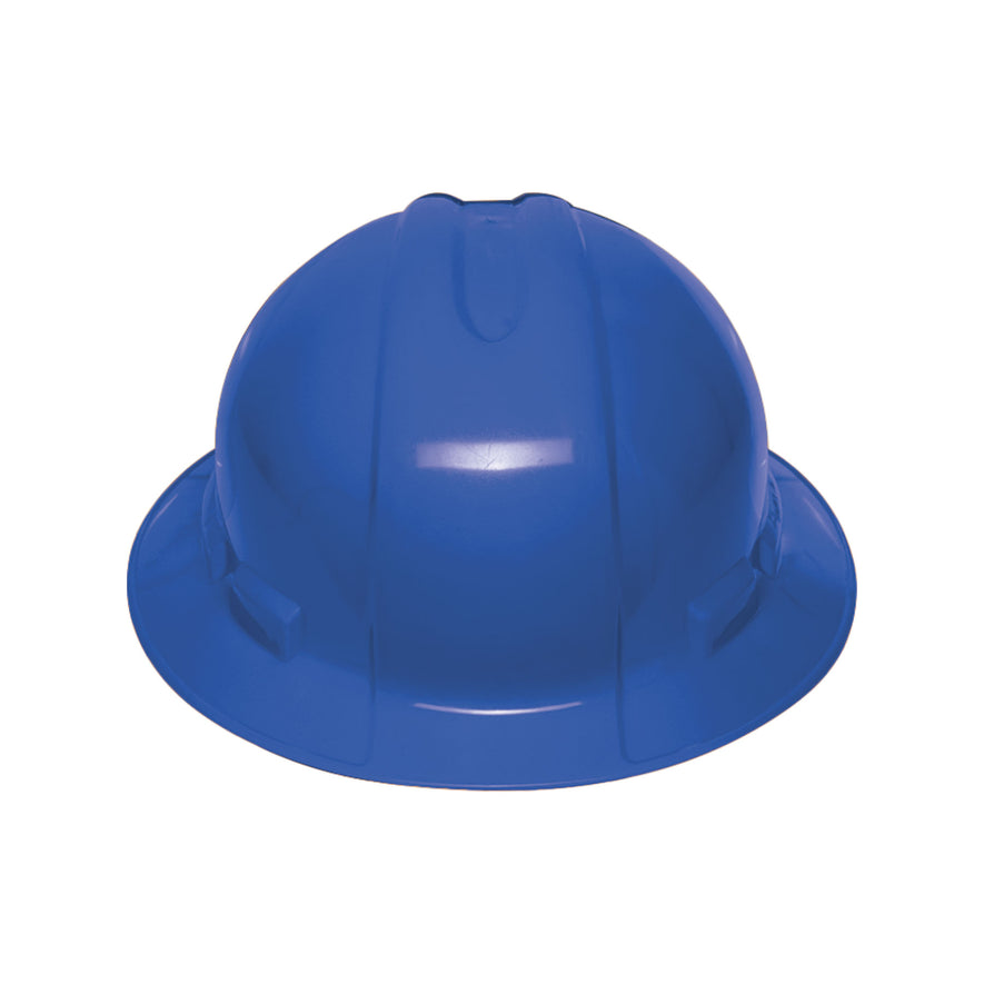 Casco de seguridad ala ancha, azul, Truper Caja con 4, 10570