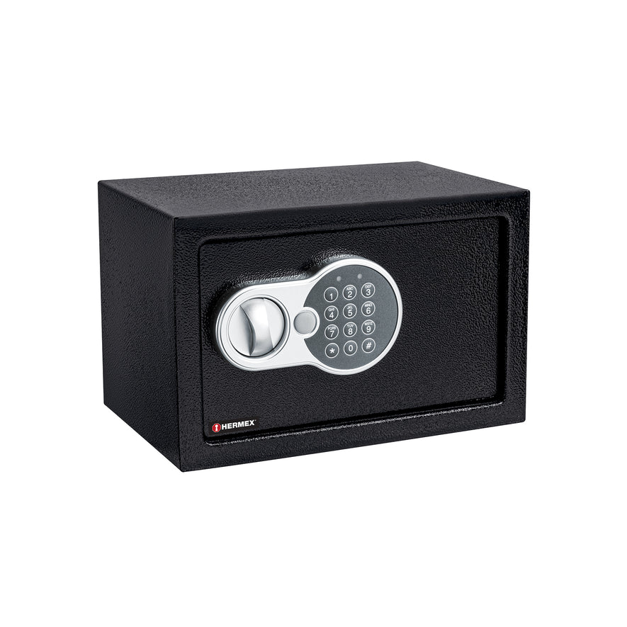 Caja de seguridad electrónica, chica, Hermex, 43080
