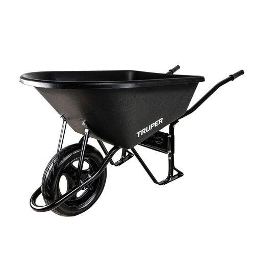 Carretilla concha plástica 6 ft Imponchable b/tubular,Truper, 100178