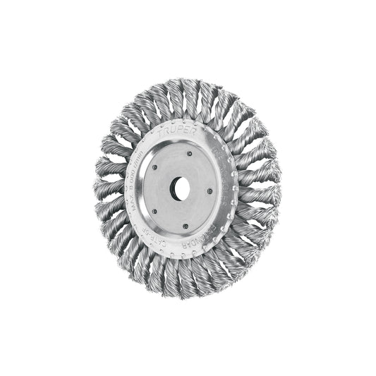 Carda trenzado fino 6' x 5/8' para esmeril, Truper Caja con 4, 11598