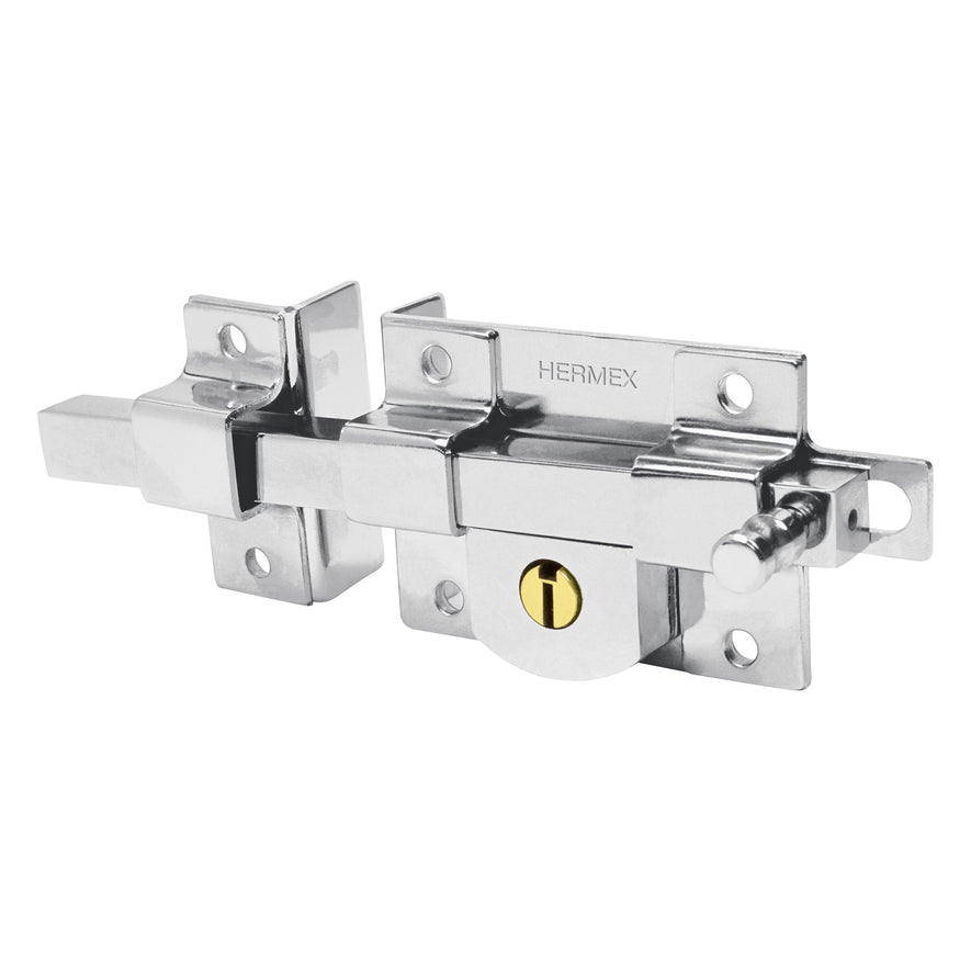 Cerradura de barra libre, izquierda, Hermex Caja con 3, 43518