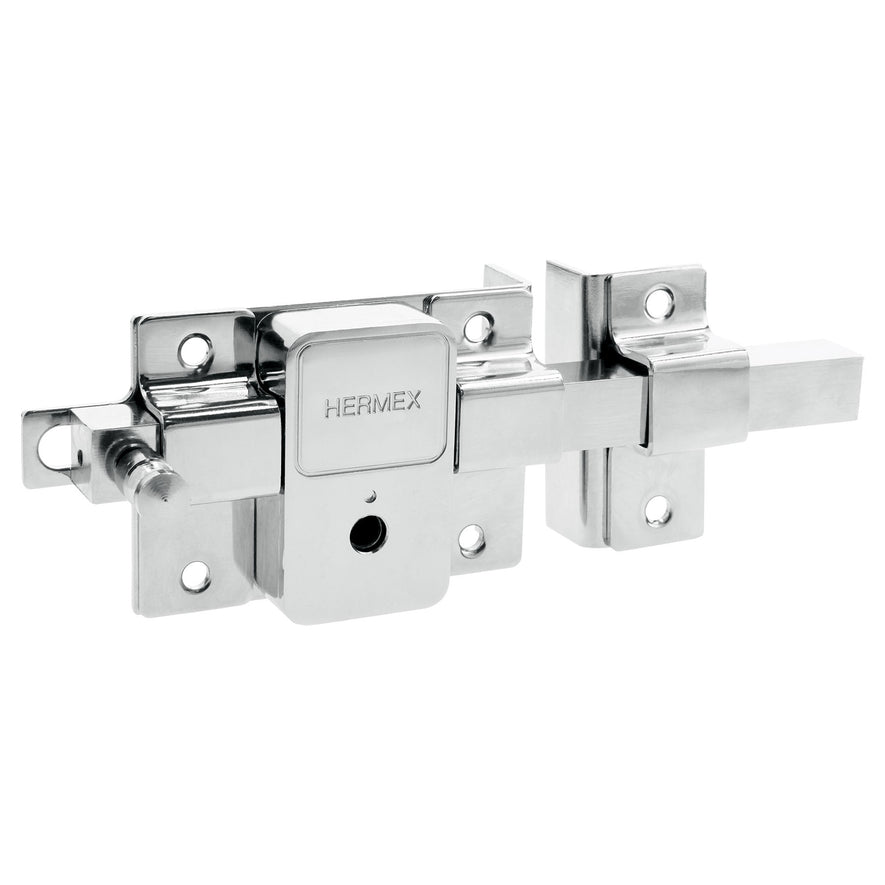 Cerradura de barra fija, llave tetra, derecha, blíster Caja con 3, 43510