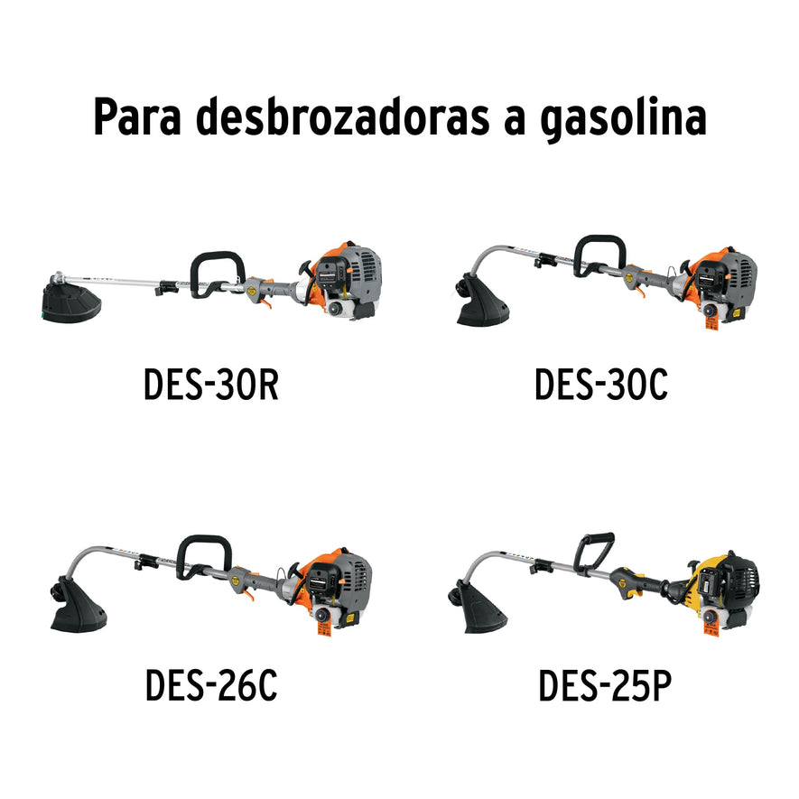 Carburador para desbrozadoras a gasolina DES-30R/30C/26C/25P, 101814