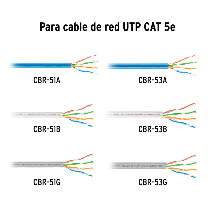 Plug RJ45 CAT5E, Bolsa con 20 piezas, VOLTECK Caja con 10, 49406