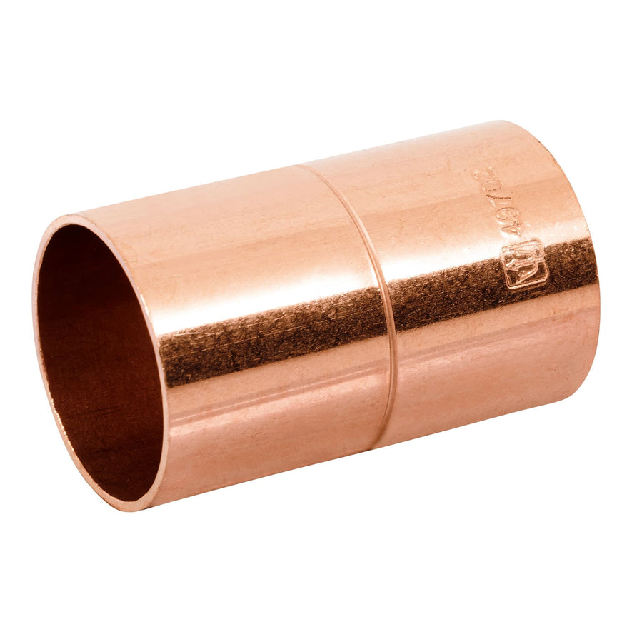 Cople de cobre de 1', Foset Caja con 10, 49702