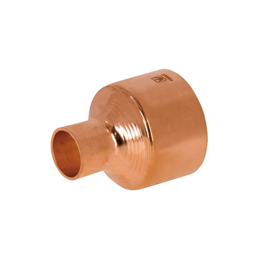 Cople reducción campana cobre 1-1/4' x1/2', Foset Caja con 2, 48866