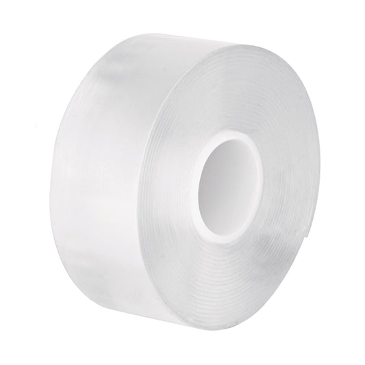 Cinta doble cara reutilizable, transparente 3mx30mm, Truper Caja con 6, 103222