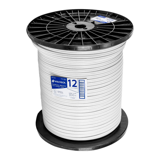 Metro de cordón dúplex flexible SPT 12 AWG en carrete 300 m Caja con 300, 40044