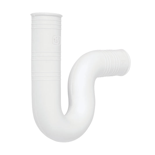 Céspol flexible 1-1/4' de PVC, para lavabo, Foset Caja con 5, 49945