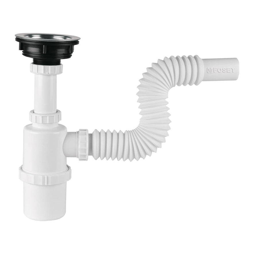Céspol de bote con contracanasta de acero inox. p/fregadero Caja con 4, 49506