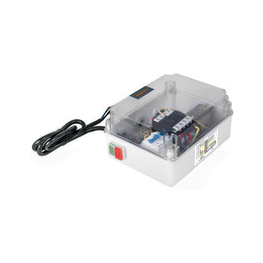 Caja de control p/bomba pozo profundo 5 1/2 HP, 220V, Truper, 103572
