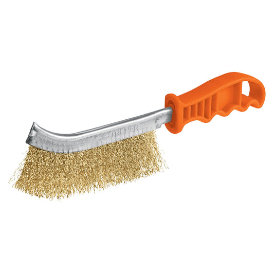 Cepillo curvo anti-chispa, alambre ondulado, Truper Caja con 6, 11540