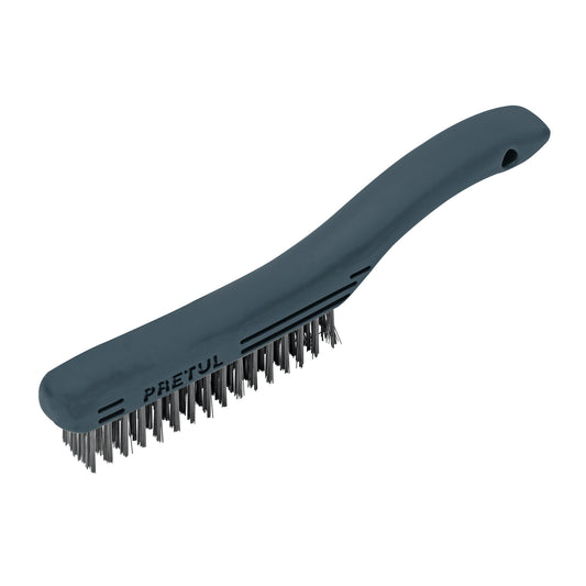 Cepillo de alambre 64 pinceles de acero al carbono, Pretul Caja con 12, 20653