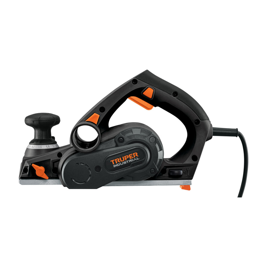 Cepillo eléctrico 3-1/4', 720W, TRUPER INDUSTRIAL, 102800