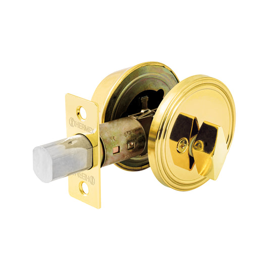 Cerrojo llave-mariposa latón brillante, llave de puntos Caja con 3, 43591