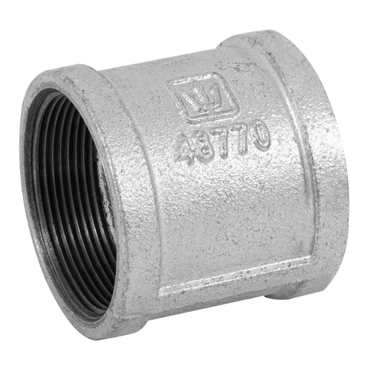 Cople reforzado de acero galvanizado de 2', Foset Caja con 4, 48770