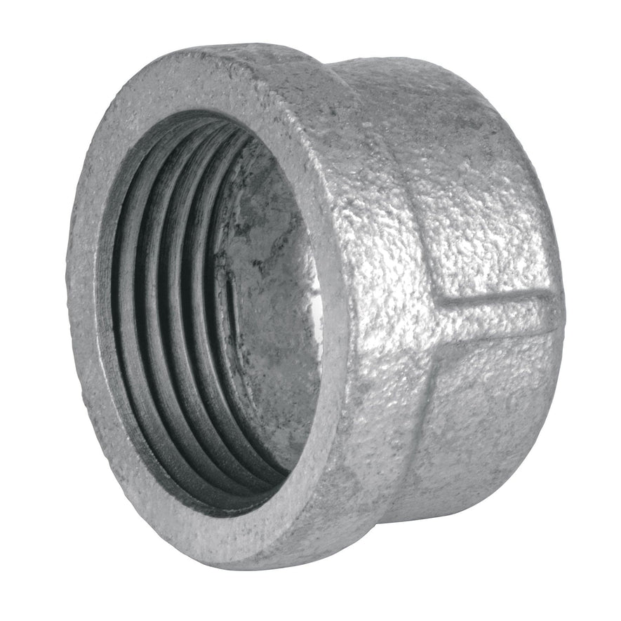 Tapón hembra 3/4' de acero galvanizado, Foset Caja con 10, 47492
