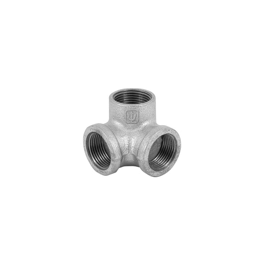 Codo rincón acero galvanizado de 1', Foset Caja con 5, 48742