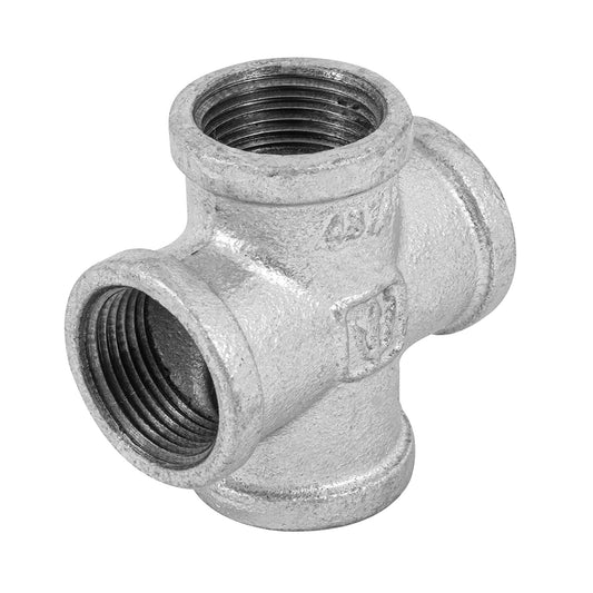 Cruz de acero galvanizado 1', Foset Caja con 5, 48745