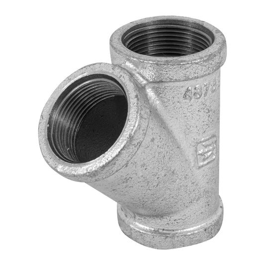 Yee sencilla 1-1/4' acero galvanizado, Foset Caja con 2, 48758