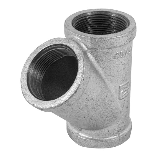 Yee sencilla 1-1/2' acero galvanizado, Foset Caja con 2, 48759